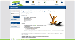 Desktop Screenshot of elearning.intreprinzatorturism.ro